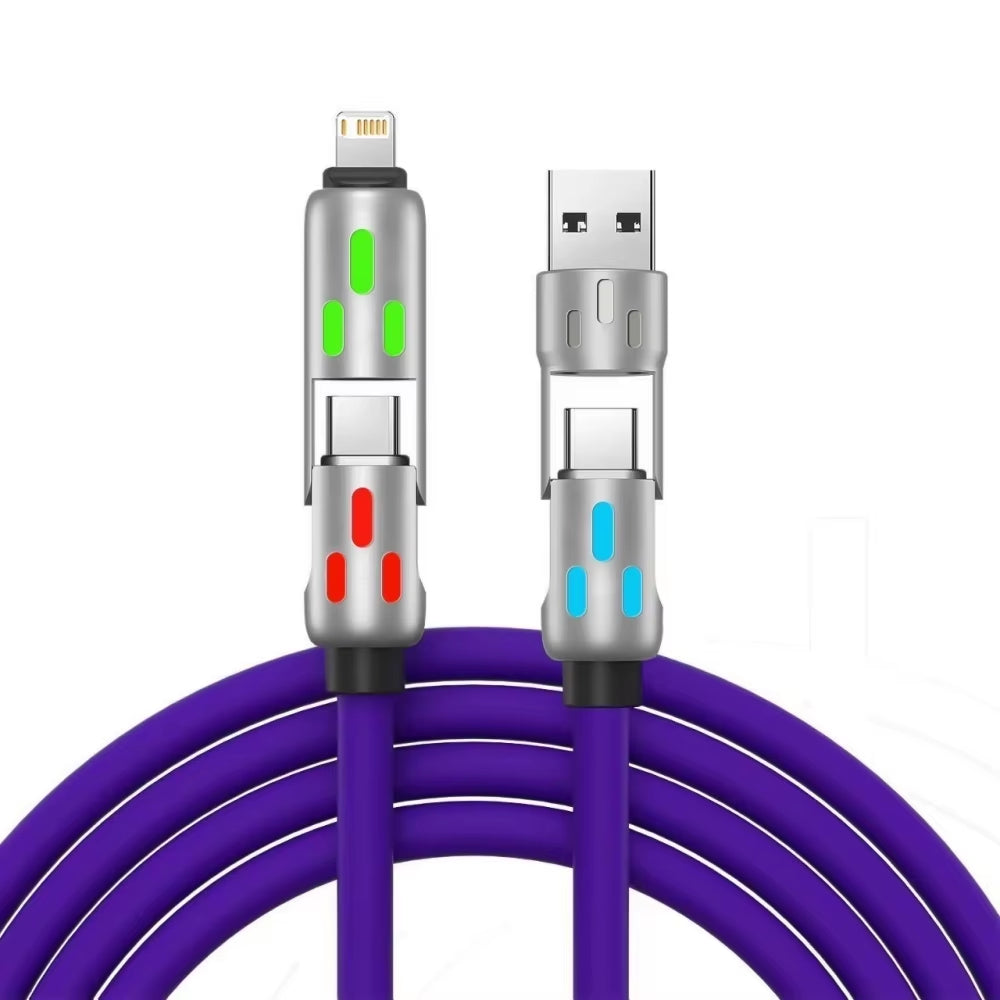 Cable USB PD 240W Súper Rápido 4 en 1