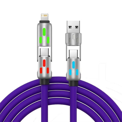 Cable USB PD 240W Súper Rápido 4 en 1